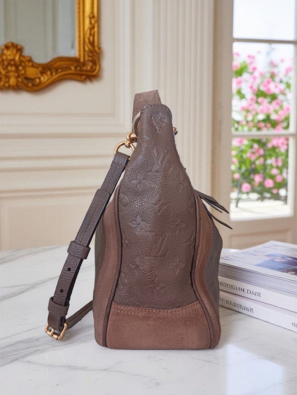 Louis Vuitton Audacieuse PM Empreinte Terre Brown ✨ Excellent Condition - Picture 7 of 16